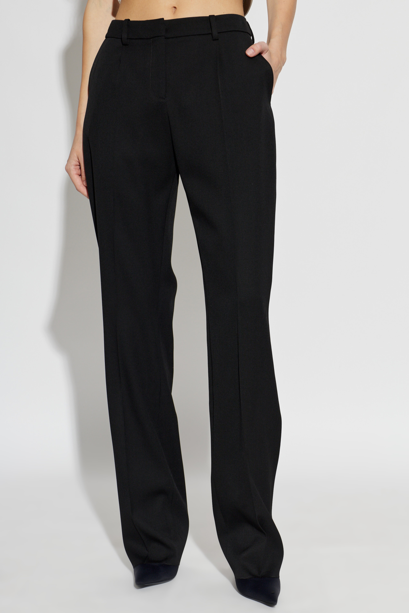 Black Wool trousers Balenciaga - Vitkac Australia